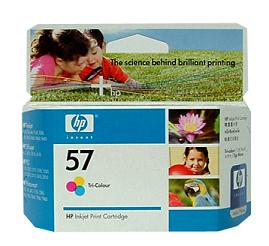 HP  57 Tri Colour Cartridge (C6657A)